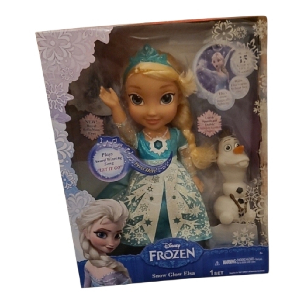 Disney Frozen Snow Glow Elsa Doll New In Box